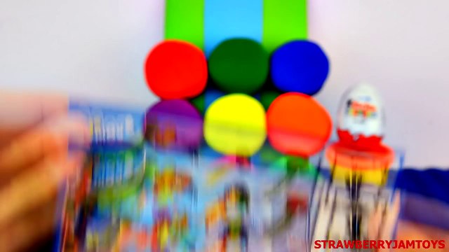 Elmo Play Doh Kinder Surprise Peppa Pig Sesame Street Cars 2 Angry Birds Easter Eggs Surprise Eggs