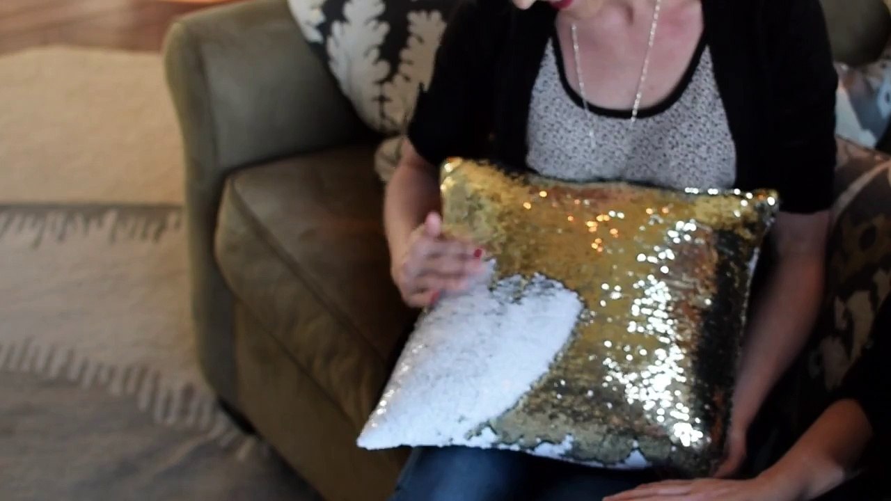 Magic, Reversible *Mermaid* Sequin Pillow