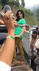 Shameful act by beautiful girls on 23rd march