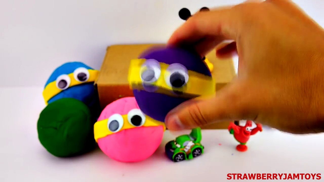 Mickey Mouse Play Doh LPS My Little Pony Kinder Surprise Cars 2 Surprise Eggs StrawberryJamToys