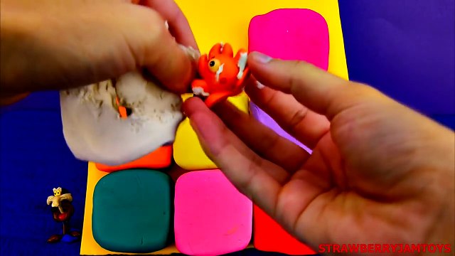 Mickey Mouse Play Doh Surprise Eggs Looney Tunes Spiderman Cars 2 StrawberryJamToys