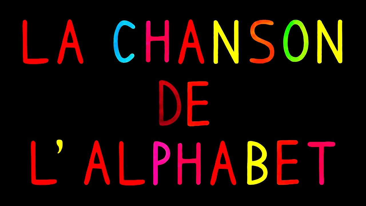 La chanson de l'alphabet
