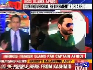 Check The Reaction of India on Shahid Afridi's Second Statement About Kashmir