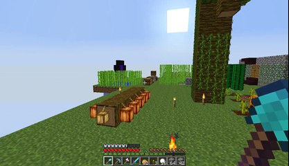 Minecraft grass block survival Part 9 BOOM!