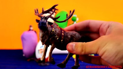 Play Doh Frozen Movie Kinder Surprise Thomas and Friends Surprise Eggs StrawberryJamToys