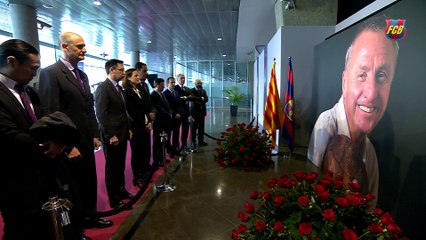 Johan Cruyff Memorial at Camp Nou