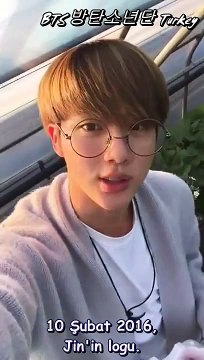 [Türkçe Altyazılı 160210] Jin'in logu