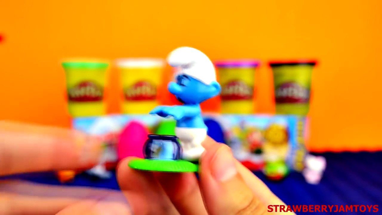 Play Doh Kinder Surprise Angry Birds Cars 2 Smurfs Hello Kitty Disney Planes Surprise Eggs