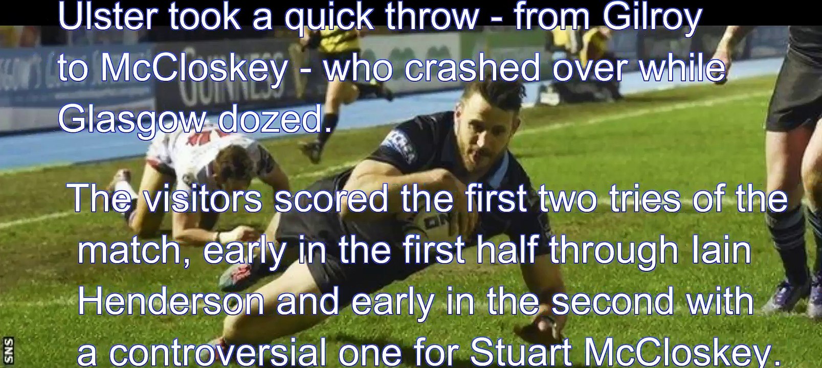 Pro12: Glasgow Warriors 27-17 Ulster Highlights PRO12 2015/16