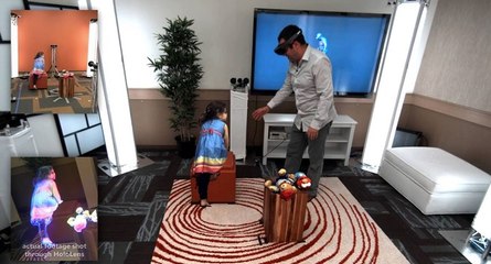 Démonstration de téléportation virtuelle par Microsoft (Holoportation)