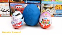 Huevo Kinder en Español: PEPA LA CERDITA PEPPA PIG VIOLETTA HUEVITOS KINDER PLASTILINA PLA