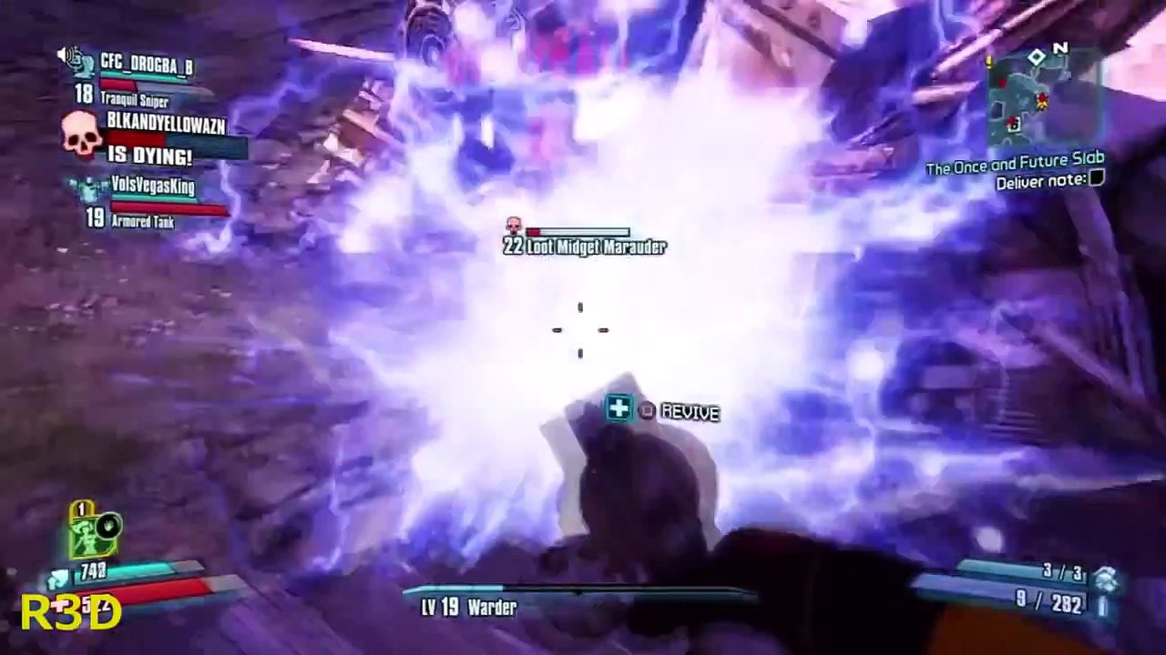 Borderlands 2 - The Once and Future Slab Mission Walkthrough {Maya}