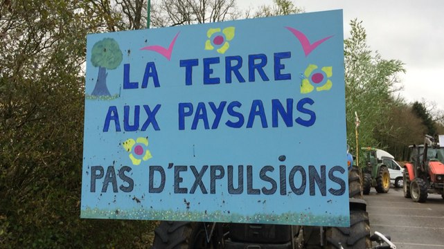 Manifestation contre l'aéroport de Notre Dame des Landes