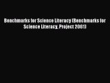 Read Benchmarks for Science Literacy (Benchmarks for Science Literacy Project 2061) Ebook Online