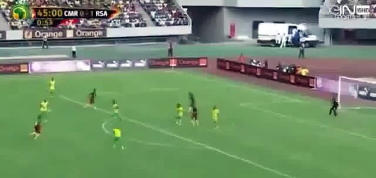 Cameroon vs South Africa 1-1 Goal Sebastien Bassong (25.03.2016)
