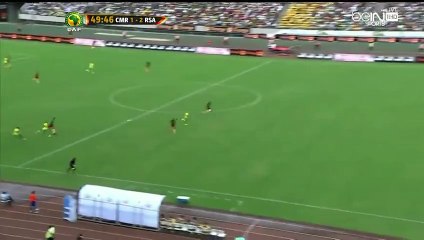 Hlompho Kekana INCREDIBLE GOAL   - Cameroon vs. South Africa - Africa Cup of Nations