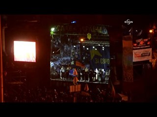 Ukrayna'da meydanlar alev alev