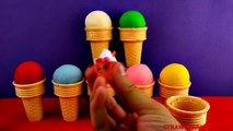 Shopkins Play Doh Spongebob Cars 2 Moshi Monsters Princess Ice Cream Surprise Eggs StrawberryJamToys