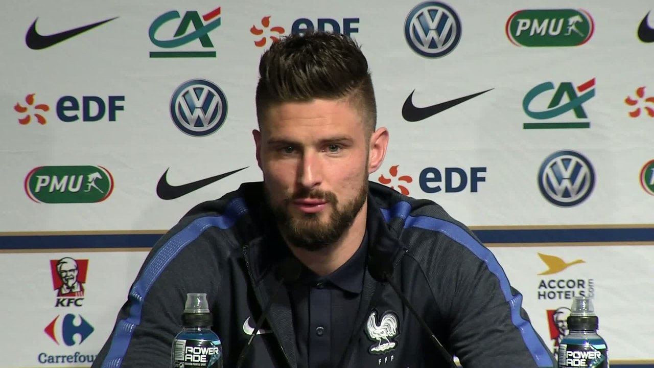 Foot - Amicaux - Bleus : Giroud sur sa relation avec Griezmann «Une entente particulière»