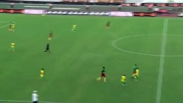 1-2 Clayton Daniels Amazing Half Way Goal Cameroon 1-2 South Africa 26-3-2016 Africa Cup of Nations Qualifier