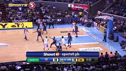 TNT VS RAIN OR SHINE - Q1   Commissioners Cup 2016