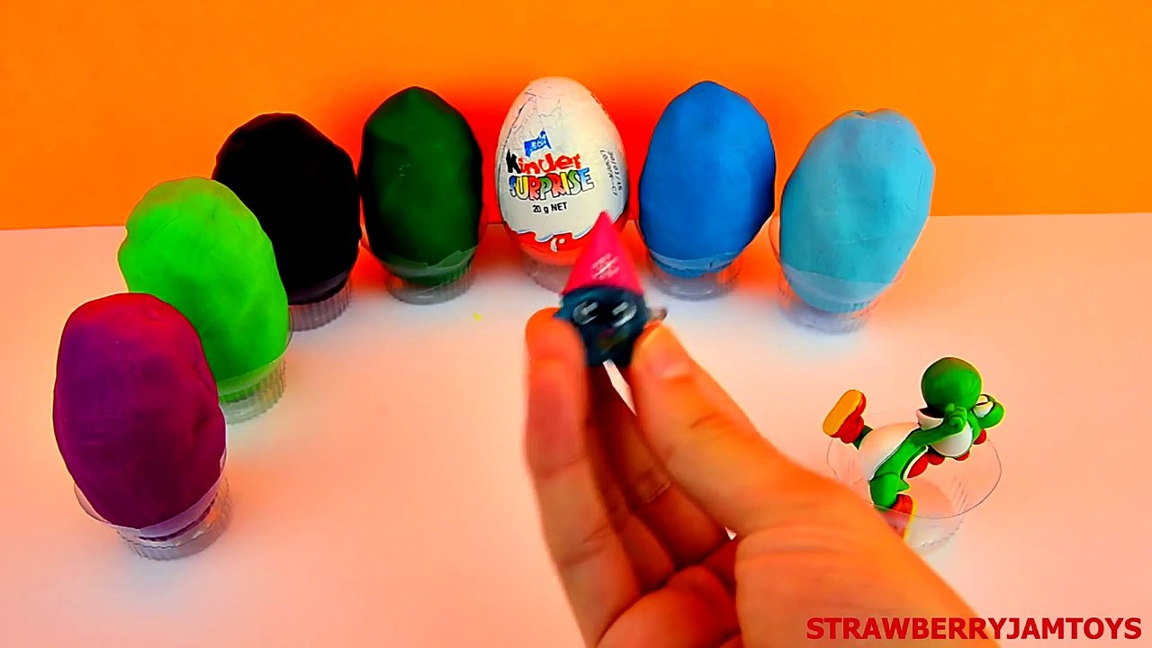 Shopkins Play Doh Thor SpongeBob Kinder Surprise Cars 2 Minions Surprise Eggs StrawberryJamToys