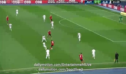 David Alaba Fantastic SKILLS & PASS - Austria 0-0 Albania
