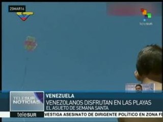 Más de 7 millones de venezolanos disfrutan vacaciones de Semana Santa