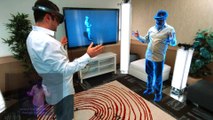 Microsoft invente la télé-transportation par réalité virtuelle en 3D ! Holoportation