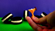 Shopkins Play-Doh Oreo Cookies Spiderman Cars 2 Moshi Monsters Surprise Eggs StrawberryJamToys
