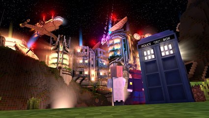 Minecraft THE DOCTORS TIME MACHINE!! Original Animation