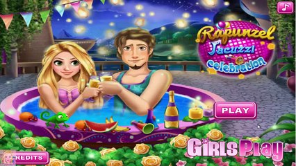 Rapunzel Jacuzzi Celebration - Disney Princess Rapunzel Games for Kids
