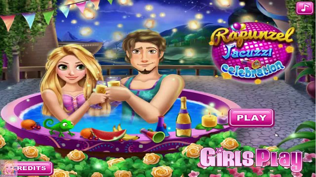 Rapunzel Jacuzzi Celebration - Disney Princess Rapunzel Games for Kids