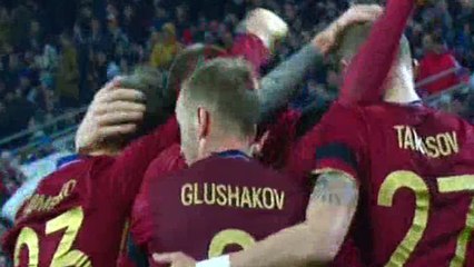 Oleg Ivanov Goal Russia 1 - 0 Lithuania 26-3-2016 HD