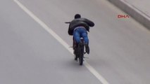 Burdur - Motosikletiyle Ölüme Meydan Okudu
