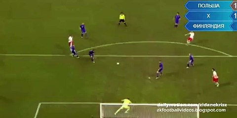 Filip Starzynski Goal - Poland 3-0 Finland - 26.03.2016