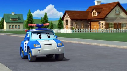 폴리와 함께하는 교통안전이야기 | #20.차 사이로 뛰어가면 위험해요