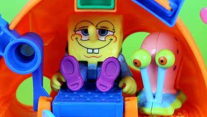 Imaginext Nickelodeon Bikini Bottom Playset Spongebob Squarepants squidward Patrick Captain Hook