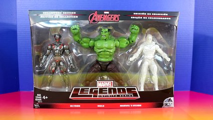 Marvel Avengers Legends Infinite Series Marvel's Vision & Hulk Battle Ultron