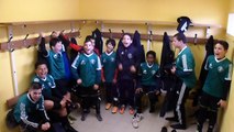 Chant de la victoire U12-U13  VILLEMOISSON  v CHAMPLAN 26/03/2016