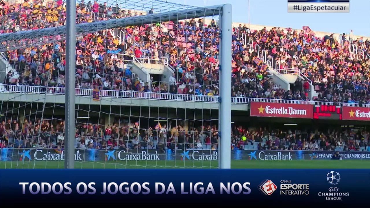 As Mulheres do Barça na Liga dos Campeões