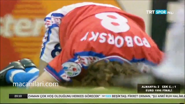 [HD] 30.06.1996 - UEFA EURO 1996 Final Match Czech Republic 1-2 Germany (With Golden Goal) - Çek Cumhuriyeti 1-2 Almanya (Altın Goal)