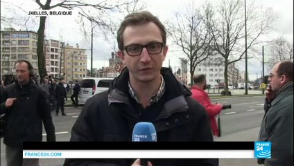 Attentats en Belgique : un suspect arrêté et légèrement blessé lors d\'un raid à Schaerbeek