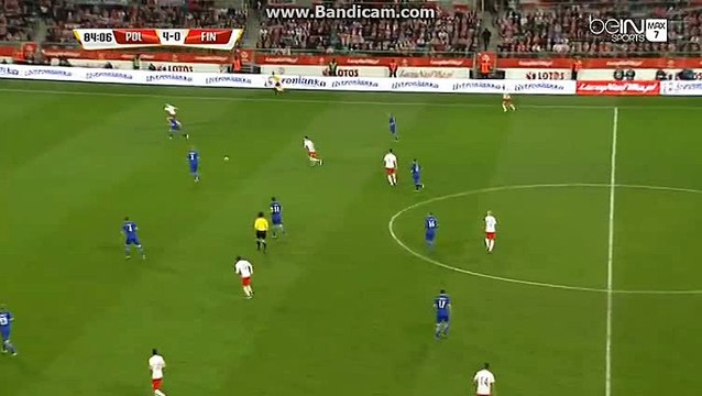 Grosicki Goal 5-0 Poland vs Finland 26.03.2016