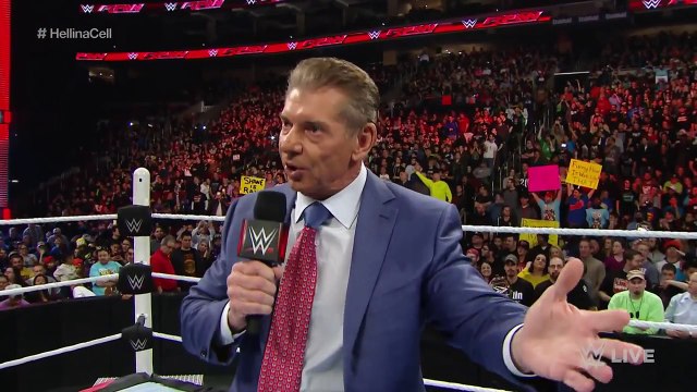 Mr. McMahon puts The Undertakers legacy on the line at WrestleMania: Raw, March 21, 2016