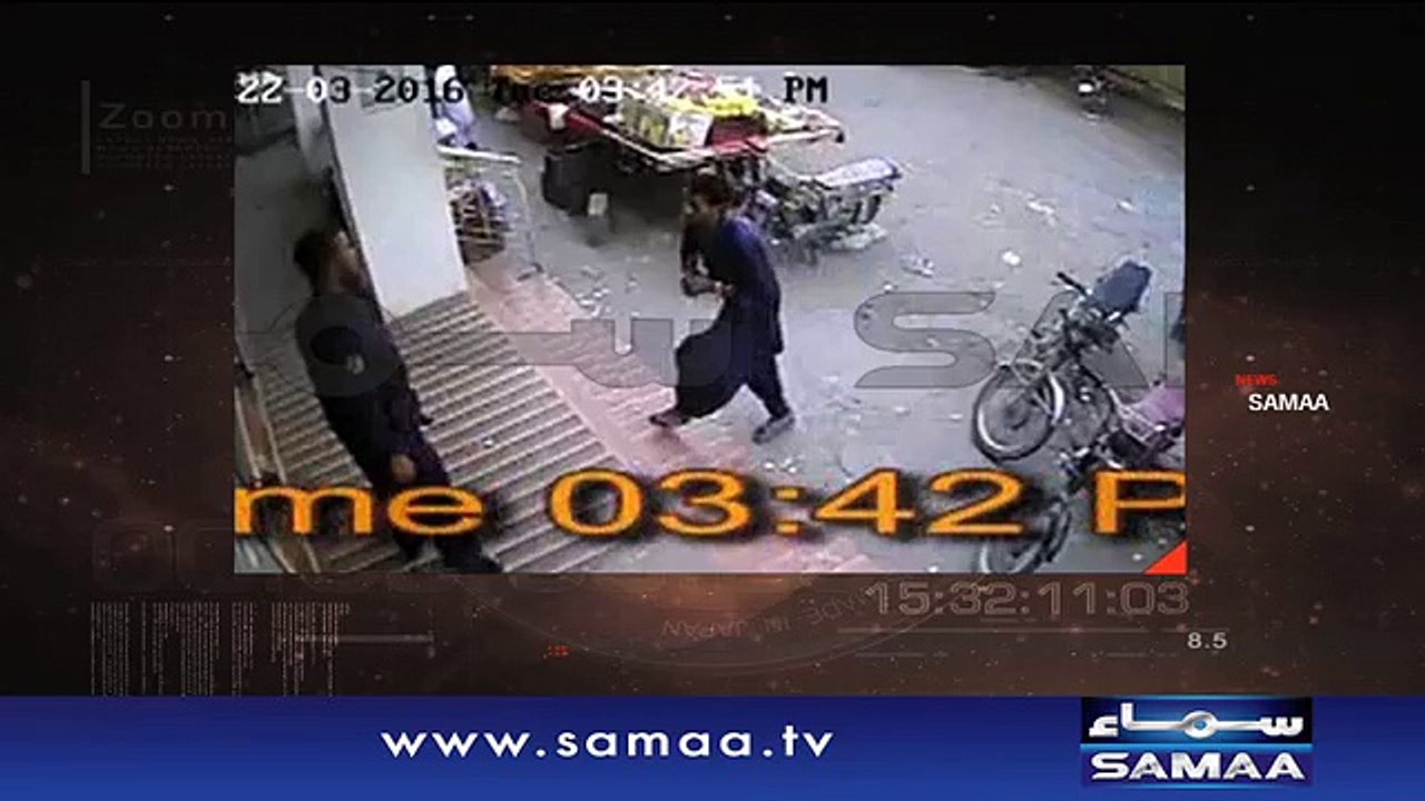 ناکام ڈکیتی کی سی سی ٹی وی فوٹیج