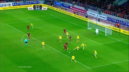 Russia - Lithuania 3-0 (March 26, 2016 friendly match)