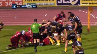 SITE OFFICIEL STADE MONTOIS RUGBY - ESSAI 1 H. TAULANGA - STADE MONTS vs BEZIERS