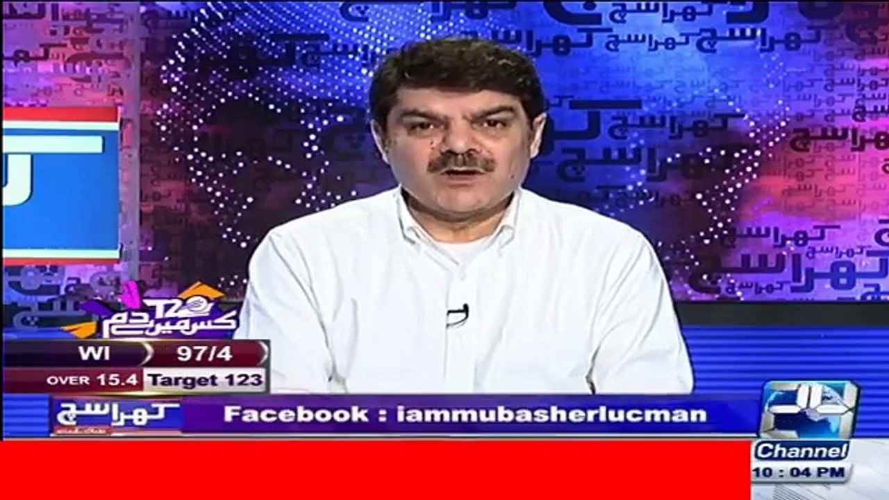 Qandeel baloch in Khara Sach with Mubashir Lucman | 25 March 2016 | Complete Show