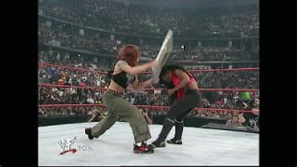 WWF RAW 10.09.2000: Lita vs. Jacqueline - Hardcore Match (HD)